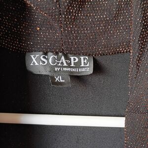 Xscape Black Sport Coat Sleek and Sophisticated